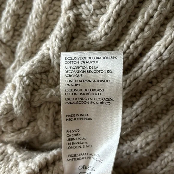 NWOT Free People sweater size XL - Picture 5 of 5